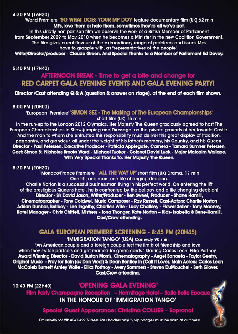 Programme day 1