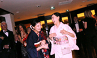 Japanese Actresses having fun at the Angel Monaco Film Party Nights class=