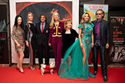 We Welcome the Jury board members and festival Director, Producers of the 19th Angel Film Awards Monaco IFF from left Director/Producer Eun OH, US Actress Elizabeth Lambert,  US Actor Efraiem Hanna,  Festival Director Rosana Golden, US Actress Janet Wood, Int’l Actress Antonella Salvucci, Festival Producer Dean Bentley and Lola