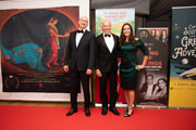 IL BEL TENORE CLOSING NIGHT SPECIAL ANGEL FILM AWARDS MONACO with the real live Tenor MAURIZIO MARCHINI, Screenwriter Peter Hurwitz, and Singer Mary Pierce
