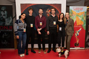 Opening Red Carpet Photo Call Angel Film Awards Monaco Crew and Cast of Official movie SECTION (UK) and Rosana Golden Festival Director