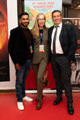 Monaco Angel Film Awards Red Carpet Opening Photo Session with UK Director Jason Fite, UK Actor Raj Singh, Rosana Golden Creative Director Angel Film Awards Monaco Int’l Film Festival