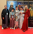VIP Guests Yumi, Ichiro, Ryuichi ASAKA and Rosana Golden — AFA-MIFF Co-founder
