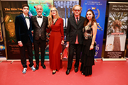With Jury President Toma Enache, Elena Enache, Rosana and Dean on the red carpet